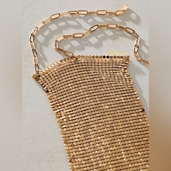 NEW Free People Dancefloor Chainmail Choker - Picture 11 of 13